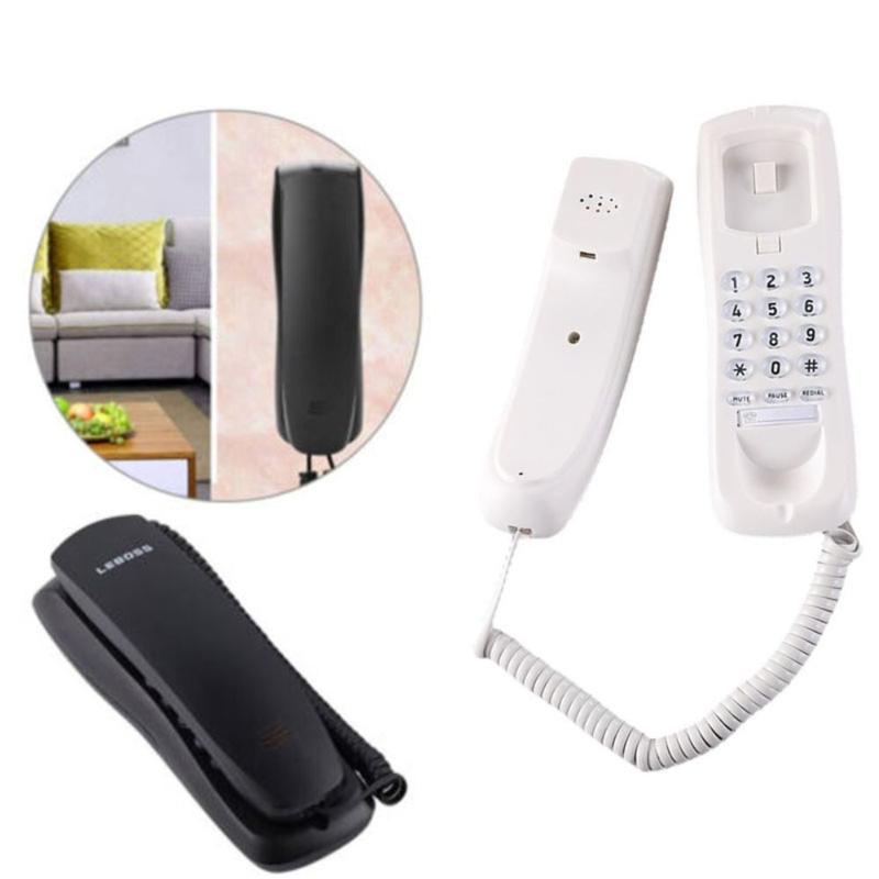 getcool Mới Gắn tường Điện thoại có dây Máy tính để bàn Điện thoại cố định Điện thoại trong nhà Điện thoại Nhỏ gọn Văn phòng tại nhà