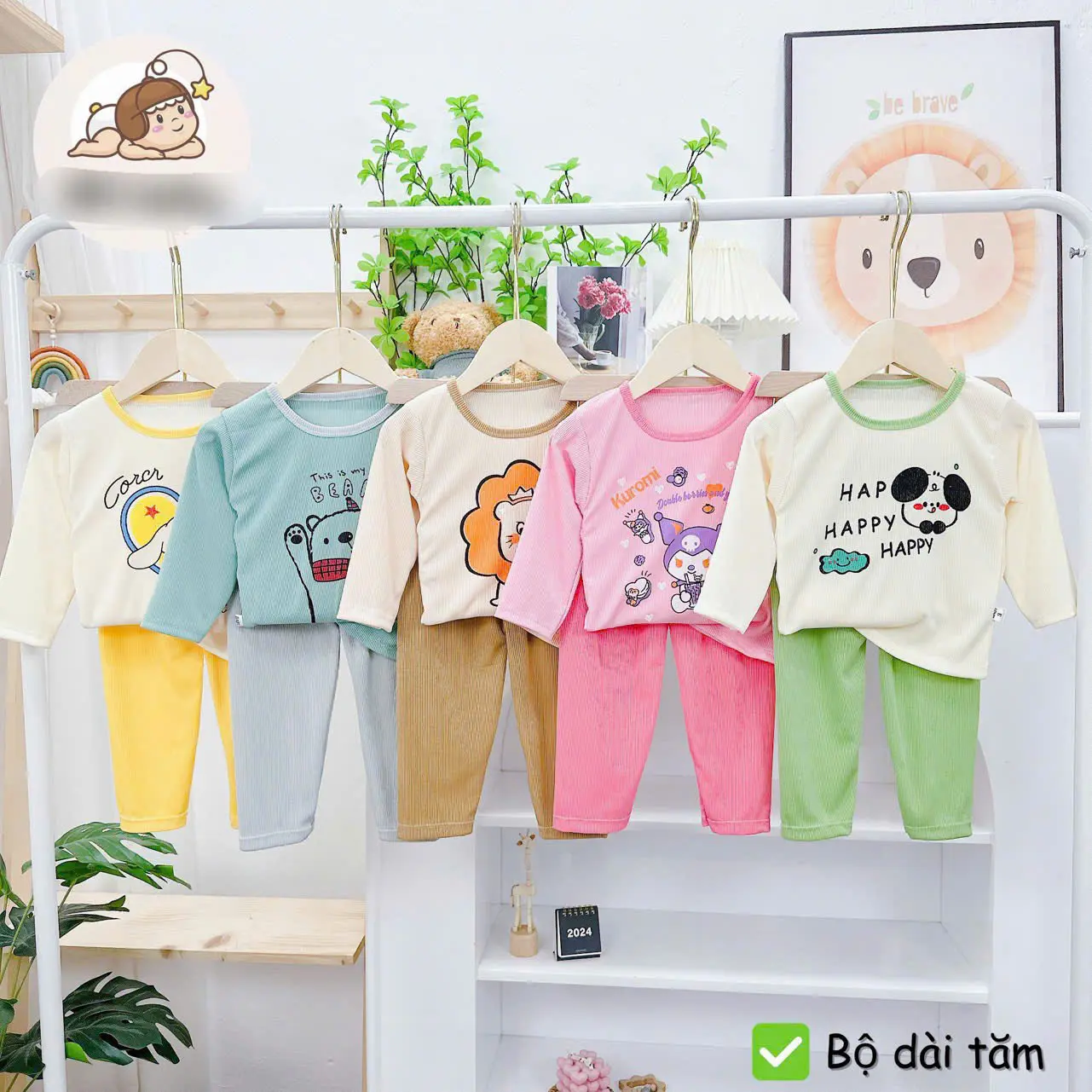 BỘ QUẦN ÁO TAY DÀI CHO BÉ HÀNG CHÍNH HÃNG