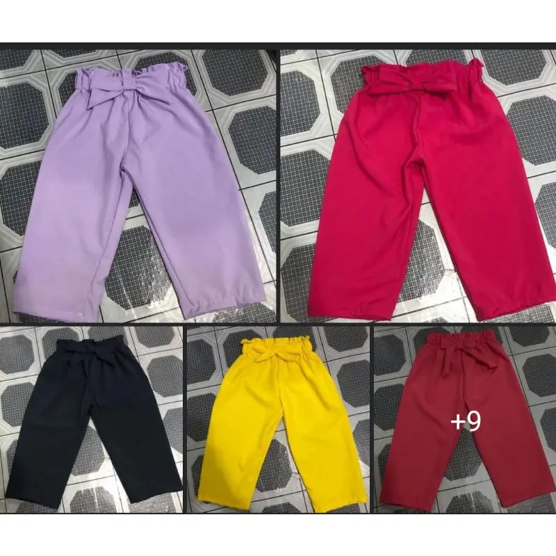 Taslan Ribbon Trouser for Kids (fits 2-4years old) Quality