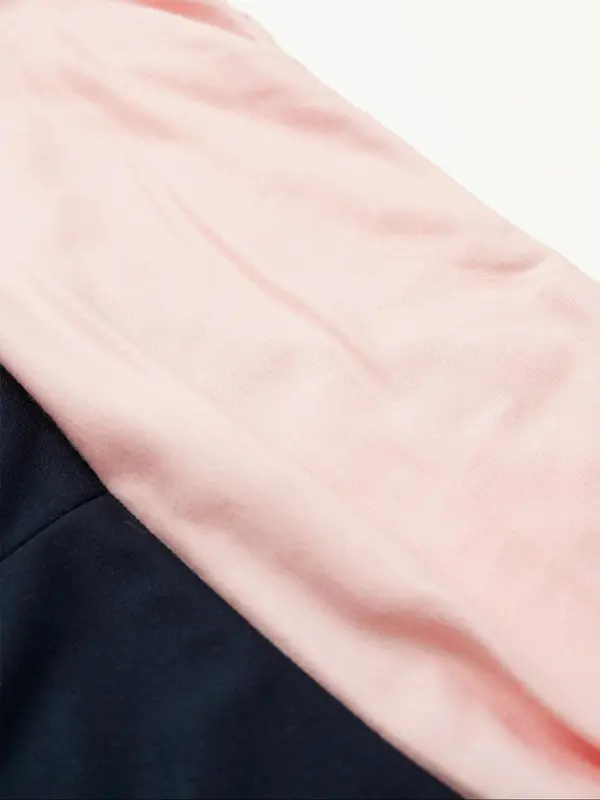Women's Colorblock High Waist Pants, Casual Comfy Trousers for Spring & Fall, Women's Bottoms for Daily Wear, Womenswear 4