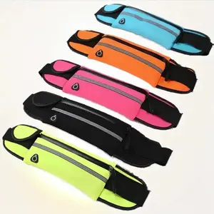 Tas Ikat Pinggang Lari Water Proof 1 Kantung Running Belt bag Quick Dry