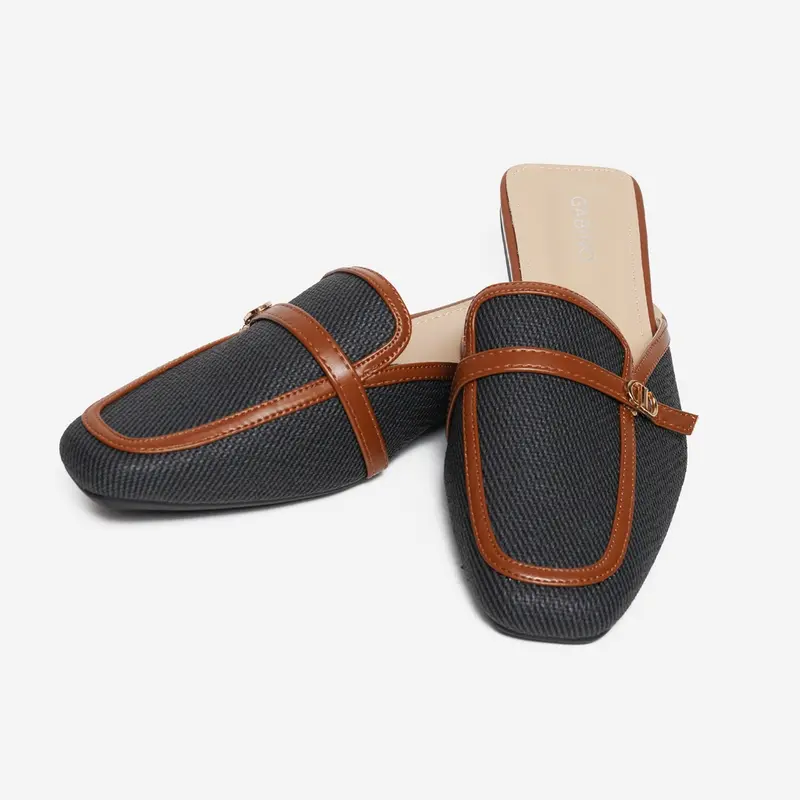 Gabino Sepatu Wanita Mules Flat Casual Grace - O1AB4003 4