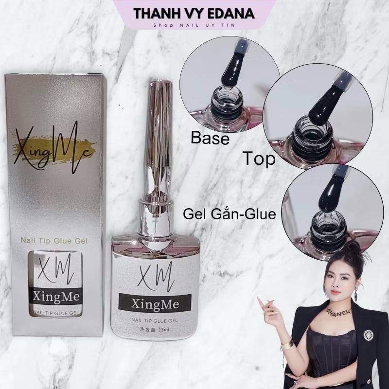 Sơn Base liên kết, Top bóng, 6in1 Glue Gel hãng XINGME [THANHVYEDANA]
