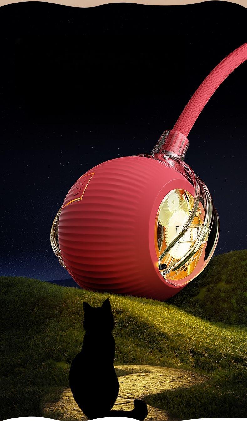 Product Introduction of Smart Cat Teasing Ball Cat Toy Relieving Stuffy Kitten Kitten Rolling Automatic Electric Apparatus Rechargeable 11