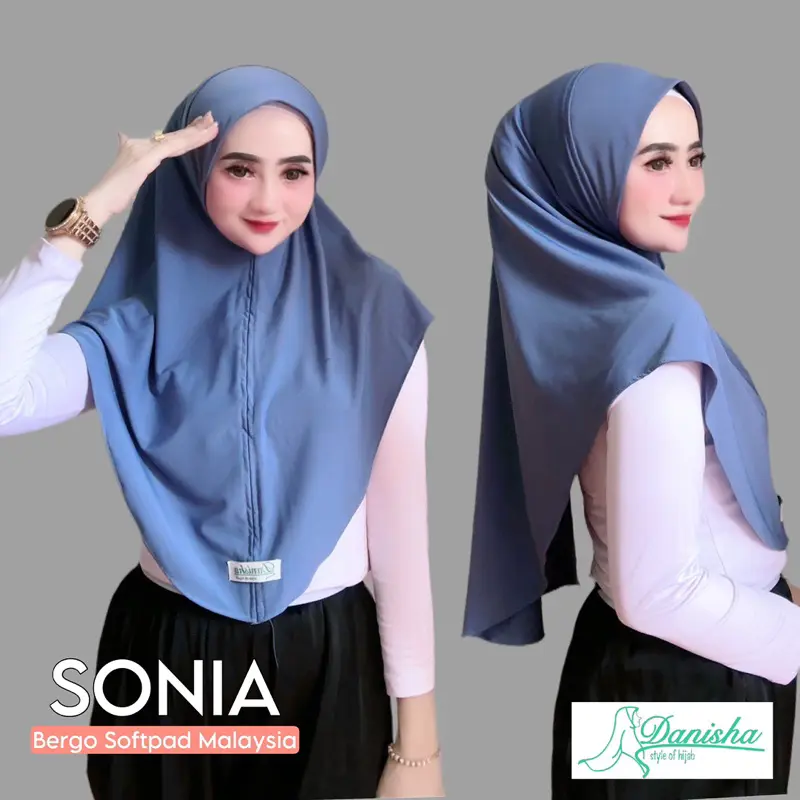 SONIA Kerudung Softpad Malaysia 8