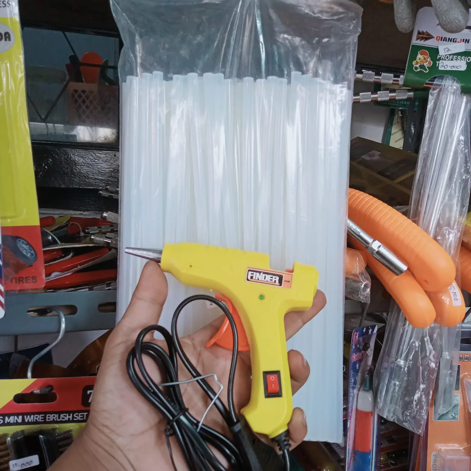 Tembakan Lem Bakar 20W Free 4 PCS Lilin Bakar