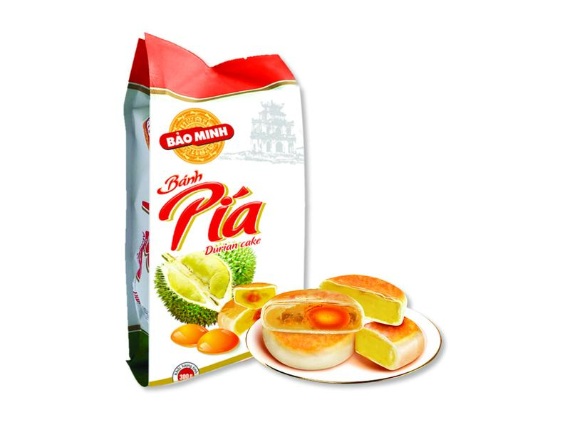Bánh pía chay Bảo Minh 300g đậm vị sầu riêng 3