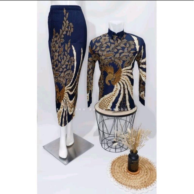 Batik Couple \ Baju Batik Couple \ Batik Set \ Rok Set \ Batik Lengan ...