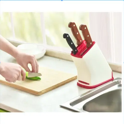 Knife Storage Rack Drain Kitchen Knife Rack