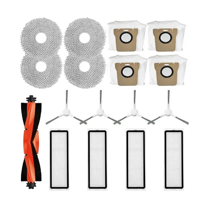 Phụ Kiện Thay Thế Cho Xiaomi Robot Hút Bụi X20 + / X20 Plus, Bộ Lọc Hepa, Vải Lau, Túi Đựng Bụi