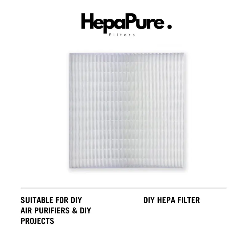 HEPAPURE DIY Frameless HEPA Filter for DIY Air Purifier & DIY Projects - Various sizes available