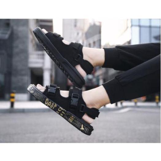 Sandal nam 2 quai- dép sandal Đế Chữ nam mới về kiểu dáng Đế Bằng 1