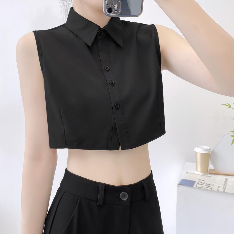 Product Introduction of Korean version of fake collar women's versatile fake collar shirt fake collar shirt collar sweater decorative collar spring, autumn and winter white collar 8