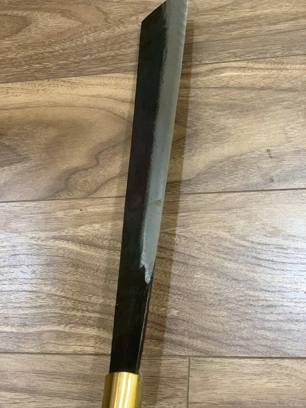 Dao Parang Năm Dao Chặt Cây Dao Phát Hoang Đi Rừng Dài 50cm, Thép Nhíp Ô Tô Cán Muồng Đai Đồng 2