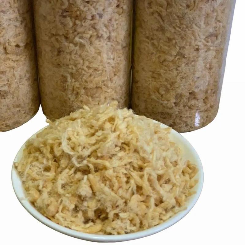 (Vị mặn miền Bắc) Chà bông heo xù loại ngon, đồ ăn vặt - hộp 500gram