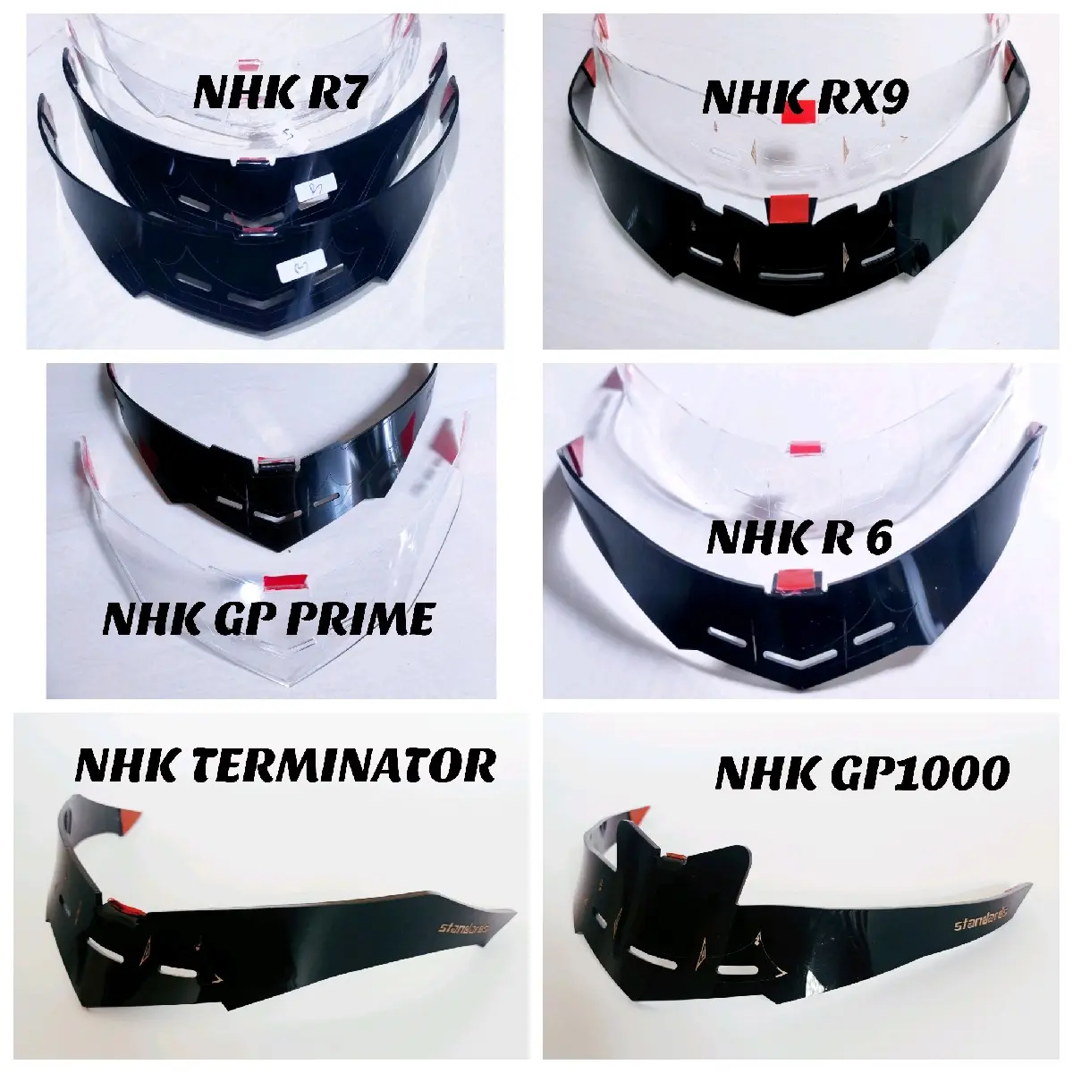 SPOILER NHK RX9 NHK GP 1000 NHK GP PRO NHK TERMINATOR NHK GP PRIME NHK R6 NHK R1 motorcycle penutup