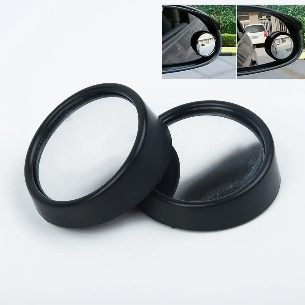 Gương Chiếu Điểm Mù Ô Tô, Gương Góc Rộng, Xoay 360, Phẳng Cong Có Thể Điều Chỉnh Tầm Nhìn Phía Sau