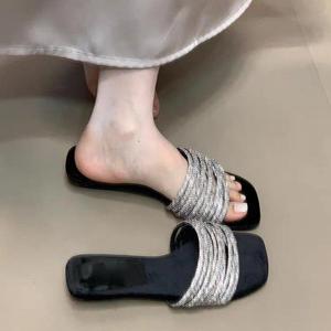 Trang Phục Mùa Hè Cho Nữ, Phong Cách Pháp, Thiết Kế Lấp Lánh Kéo Một Đường