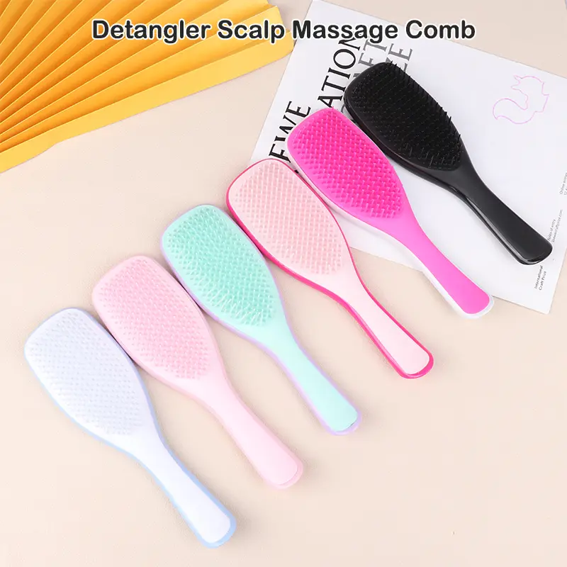The Ultimate Detangler Scalp Massage Comb Hair Brush Women Hairbrush Anti Static Hair Comb Hairdressing Massage Comb Hair Brush