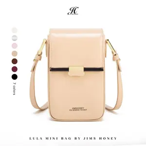 JIMS HONEY LOMBOK Lula Mini Bag - Tas Selempang Wanita Korean Style Tas Kulit Lebaran 2025 Aesthetic Slingbag