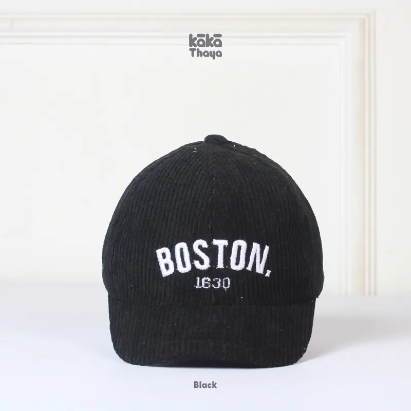 KAKATHAYA Ryker Topi Anak Laki Laki Topi Corduroy Anak 1-8 Tahun 2