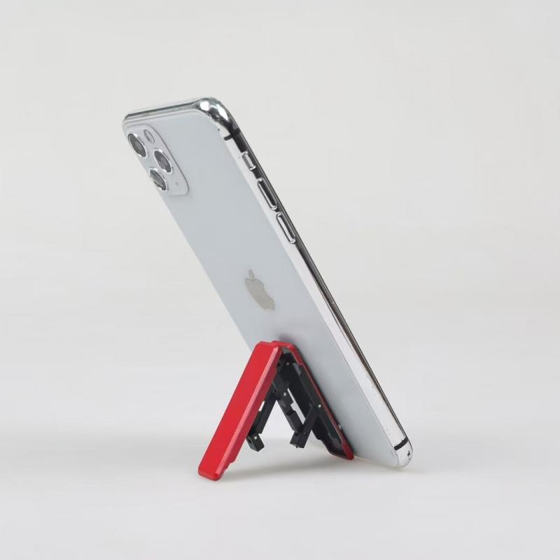 Dudukan Handphone Mini Lipat Kreatif Portabel Praktis untuk Meja.Dudukan Handphone Mini Portabel Lipat Kreatif untuk Pengguna Santai