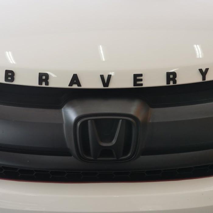 Product Introduction of 1 Pc 25mm Matt Black Metal DIY 3D Alphabet Letter Digital Number Emblem Sticker 24
