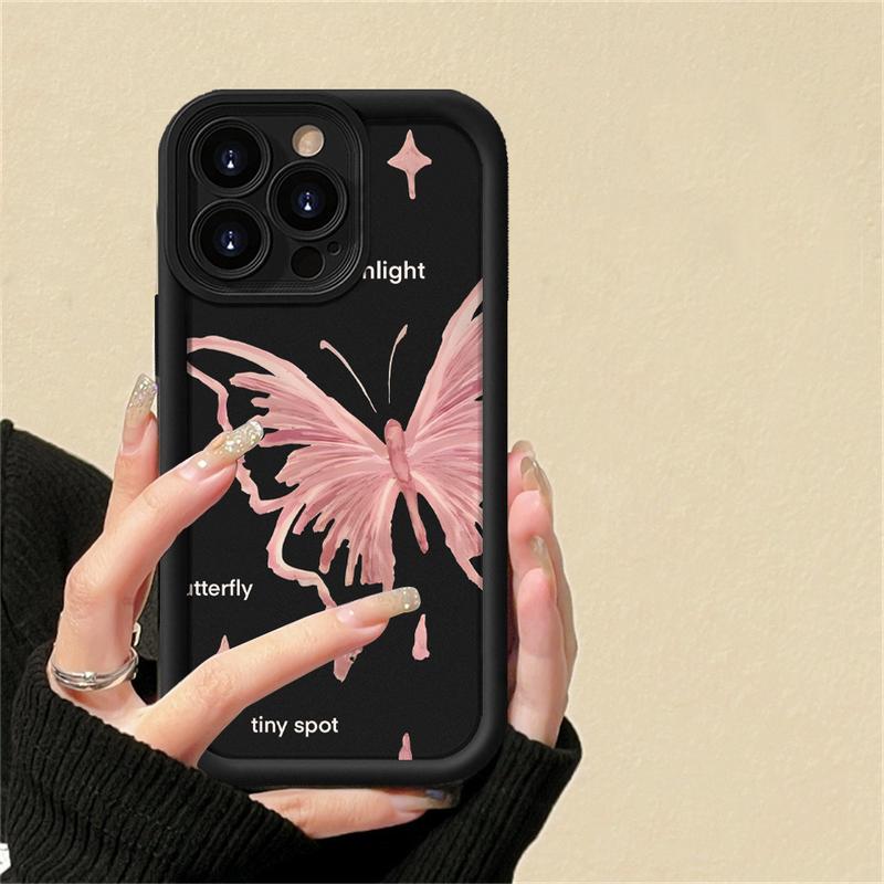 Product Introduction of Case for Redmi Note 13  Pro A2 A1 Note 12 Note11S Redmi13C12C 10C 10 10A 9C 9A 9T POCO M5S Note12Pro 11Pro 10S 9S 9Pro Poco X5 5G X3 NFC X3 Pro Pro pink butterfly Soft Cover Rixuan 3C 12