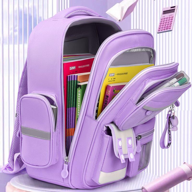 Product Introduction of Beg galas perlindungan tulang belakang, untuk Gadis Sekolah Rendah Gred 1-6, Kapasiti Besar, Ringan, Beg Bahu Berganda, Sesuai untuk Kanak-kanak, Koleksi Orang 81k, 2024 9