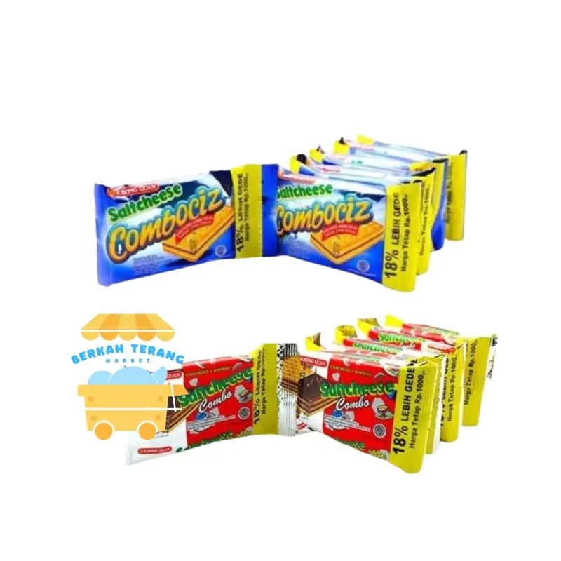 Khong Guan SALTCHEESE Combo Renceng 10 pcs x 17gr Khongguan 0