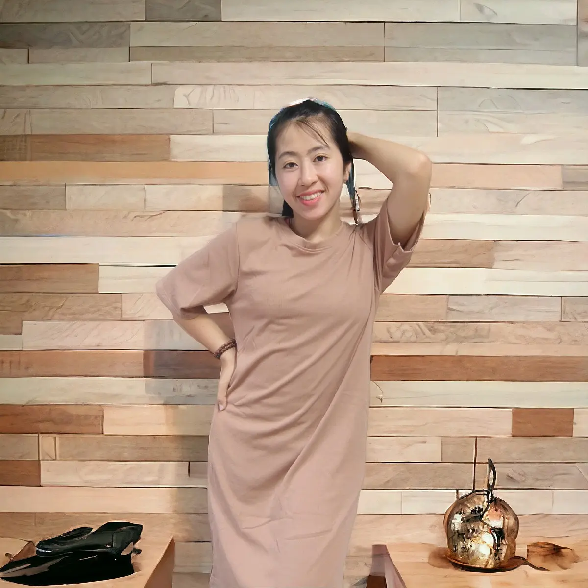 2 Đầm Suông FREESIZE 40-70KG, chất dày, mát