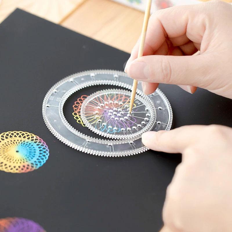Rainbow Art Scratch Paper Set, 1 Set Scratch Notebook Art and Craft Supply, Birthday Toy Gift Activity Painting Craft Kit 5