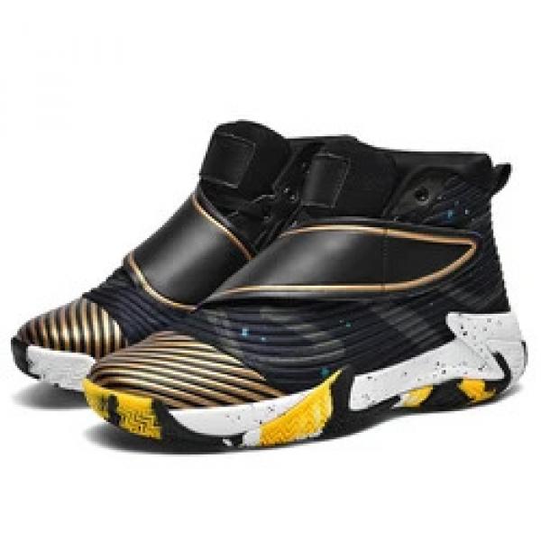 Zapatillas de baloncesto para hombre, transpirables, acolchadas, antideslizantes, deportivas, para entrenamiento de gimnasia, zapatillas de baloncesto atléticas para mujer_voghion.com