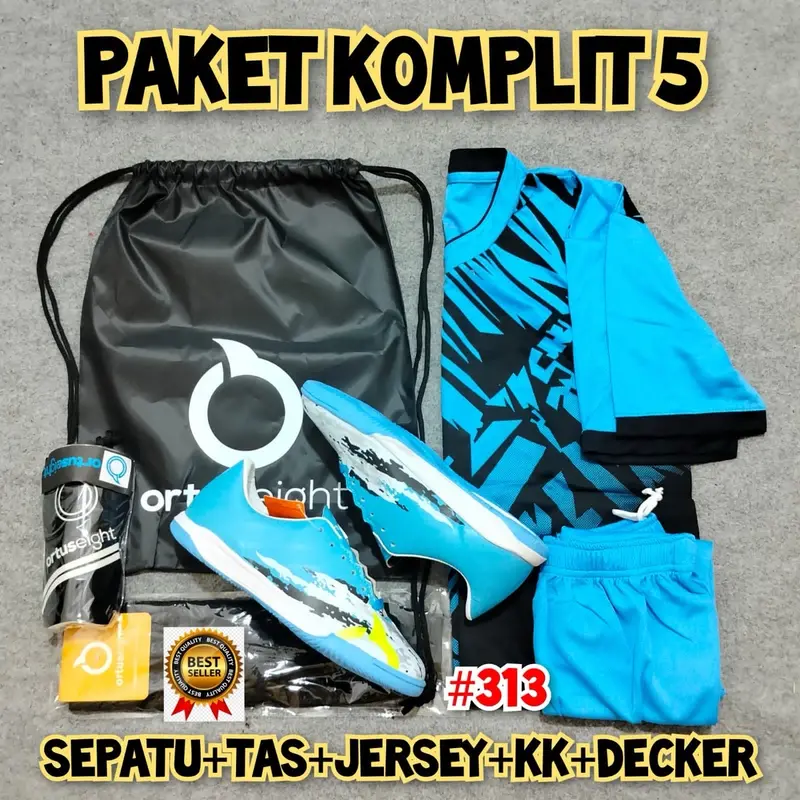 Paket Komplit Sepatu Futsal legion lv3 terbaru dan bekualiatas 5