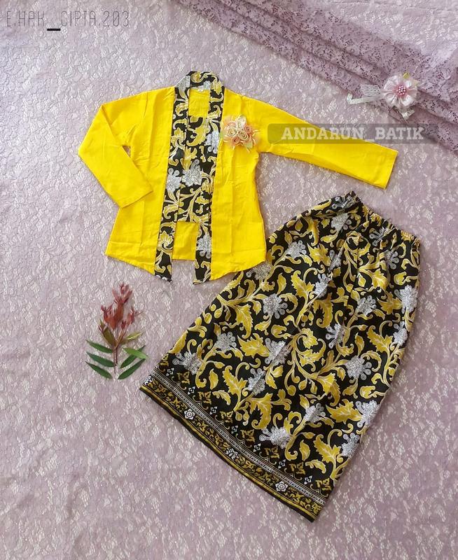 Kebaya anak Perempuan/ Kebaya anak 2-11 th/ Baju adat daerah/ Baju kartini. 0