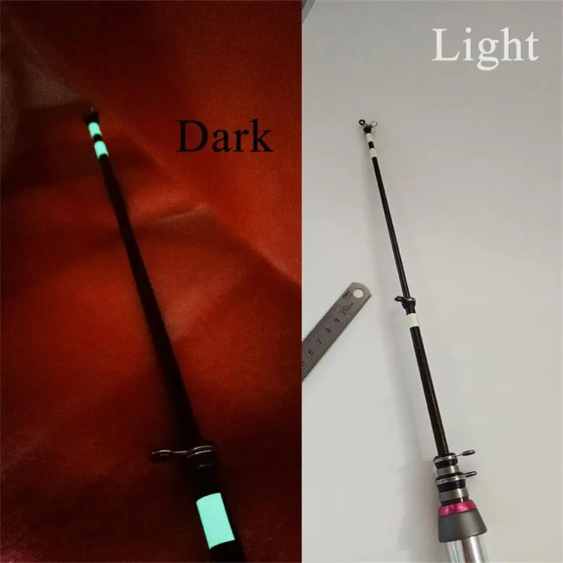 Fishing Rod Glow Sticker, 1 Count Fish Attracting Fluorescent Stickers, Outdoor Fishing Accessories, Flyfishing, Solocamping, Picnicaesthetic, Fish Essentials 4