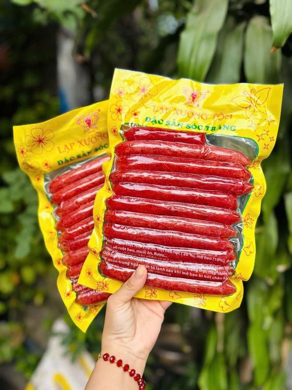 Lạp xưởng Tôm Đặc Sản Sóc Trăng - Ăn Vặt - Food 2