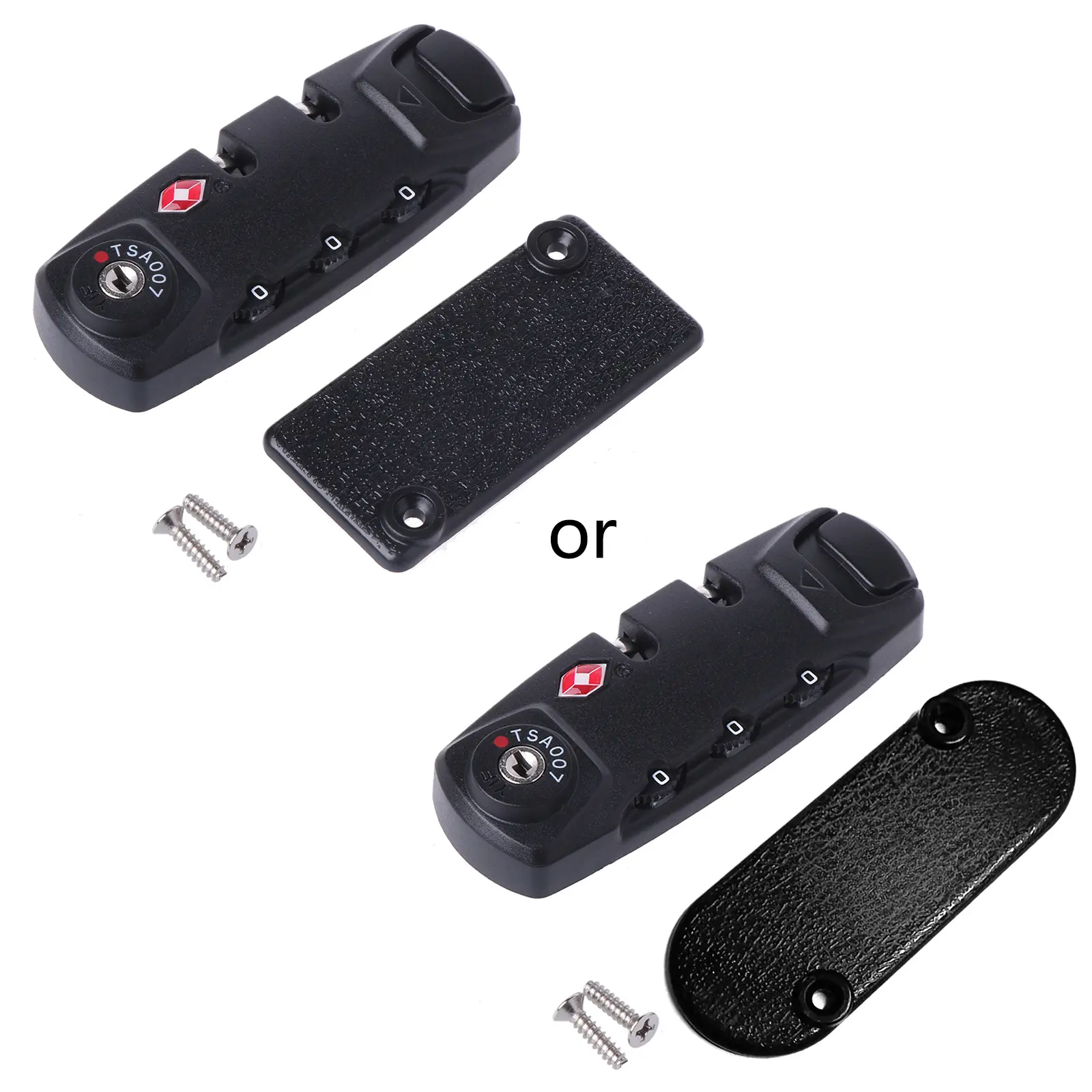 NINGC TSA Secure 3 Digit Combination Padlock Lock Luggage Suitcase Travel Code Lock