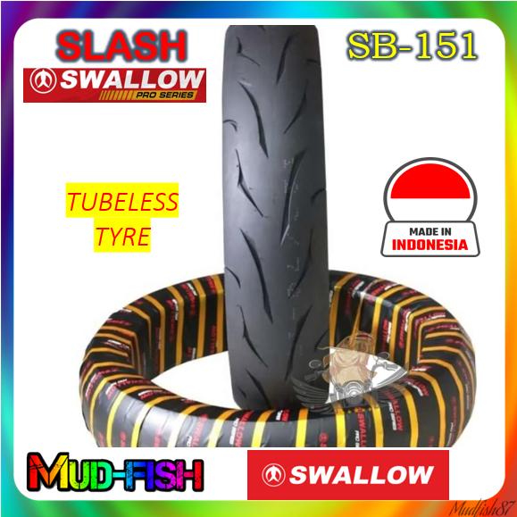 TAYAR SWALLOW SLASH SB151 PRO SERIES 70/80-17 | 80/80-17 TUBELESS ...