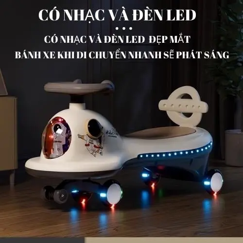 Xe chắc cho bé. An toàn chắc khoẻ đảm bảo chất lượng. Có đèn có nhạc cho bé chơi