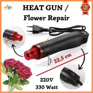 Heat Gun Mini Alat Pemanas  Electric 300W Repair Flower Artifisial DIY Hot Air Gun Plastik Shrink