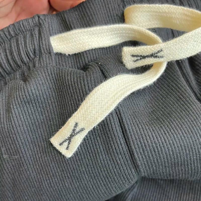 [ CAO CẤP ] Quần Gân Tăm Jogger nam nữ nhà KENBI store form dáng ống rộng, bo gấu, unixsex, cao cấp Ong Menswear Pants Sport Gym Tập Thể Dục 5