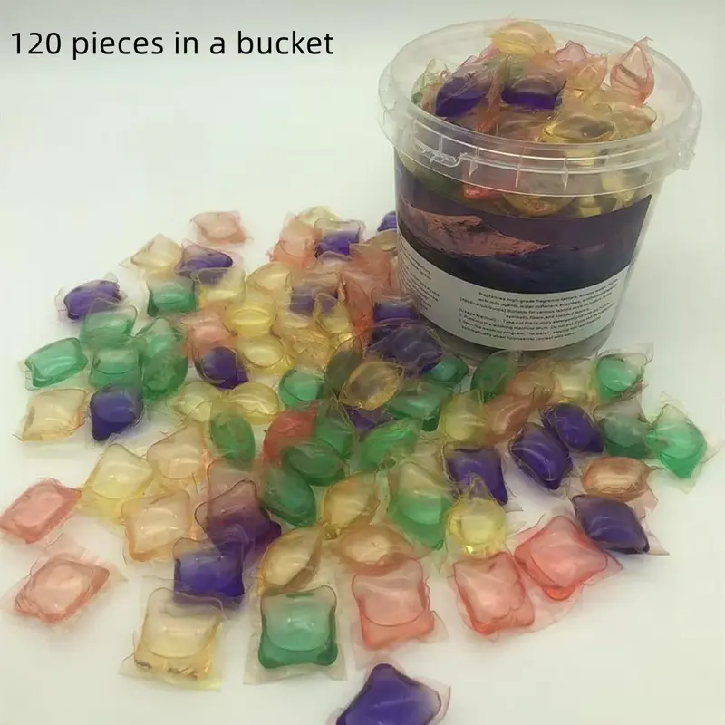 Laundry Beads, 120pcs/bucket Long Lasting Fragrance Beads, Household Cleaning Beads, Home Care Supplies for Laundry Room 3