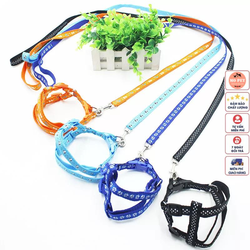 Dây Xích Yếm Dây 2 Lớp Cho Chó Mèo