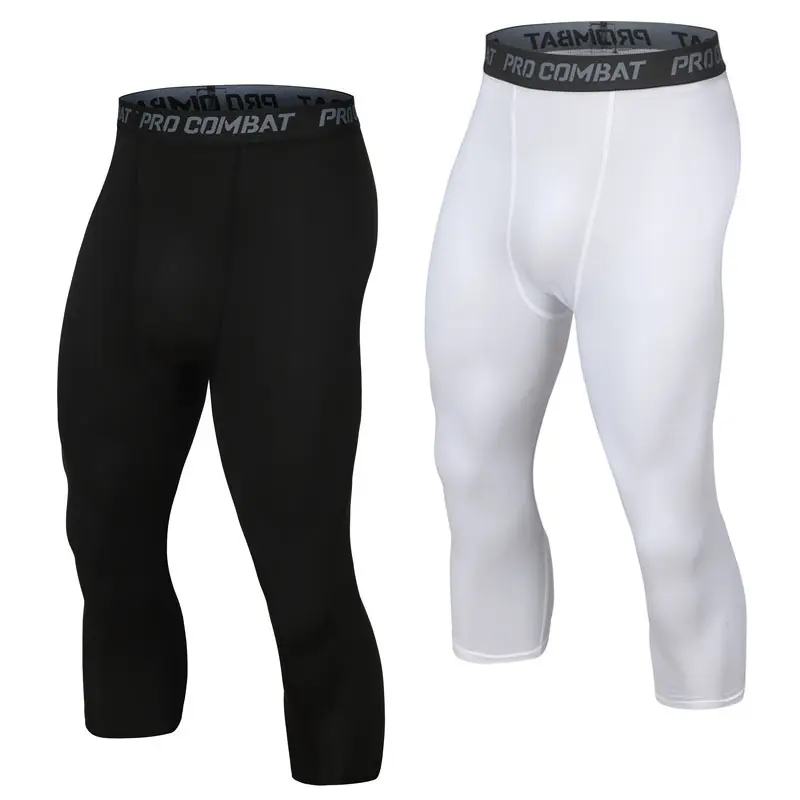 Quần Tập Luyện Luyện, Dành Cho Nam Giới, Quần Legging Bóng Rổ, Quần Đùi Chạy Bộ Tập Luyện, Quần Dài, Thoáng Khí, Đàn Hồi Cao, Nhanh Khô, Quần Cropped Sport Sport 2