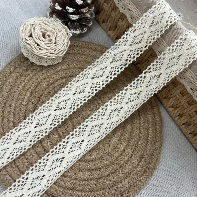 Ren trang trí túi và mũ bản 3,8cm 0