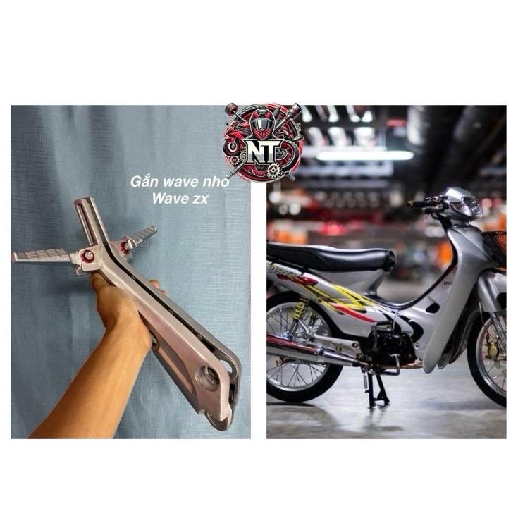 Bộ Pát Gác Chân Dài Wave nhỏ Wave ZX tặng kềm Gác Chân Nguyên Khối Gcraft (KHÔNG LẮP SẲN)