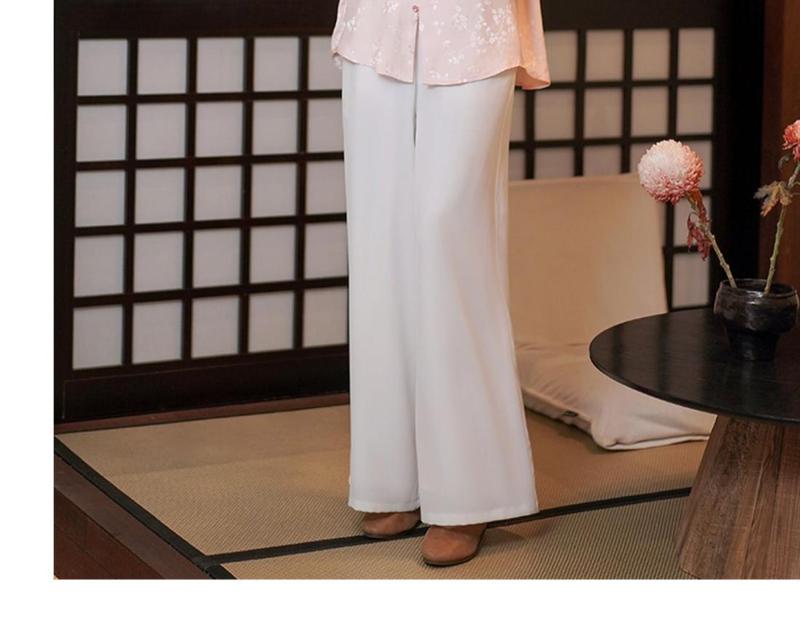 Product Introduction of Loose Version New Chinese Style Women's Shirt 2023 New Chinese Style Ethnic Style Tang Costume Top Long Sleeve Stand Collar Women 30