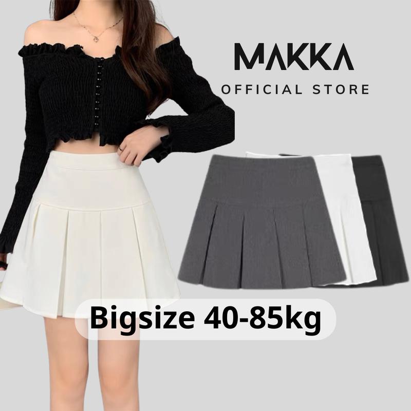 Chân váy tennis xếp ly to 3 màu trendy đen trắng xám thời trang 5321 Nữ Women