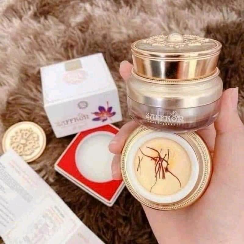  Kem Face Saffron Hải Âu 20g Nhụy Hoa Nghệ Tây Dưỡng Trăng Da Mặt Hiệu Quả Dưỡng Ẩm Da Skincare 